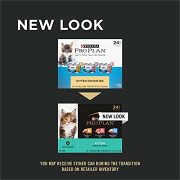 Purina Pro Plan High Protein Wet Kitten Food Variety Pack, DEVELOPMENT Kitten Favorites - (Pack of 2...