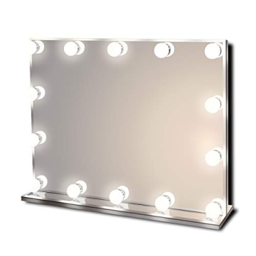 Hollywood Lighted Vanity Makeup Mirror with Bright LED Lights