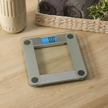Eat Smart Digital Scale with Lighted Display & Tape Measure