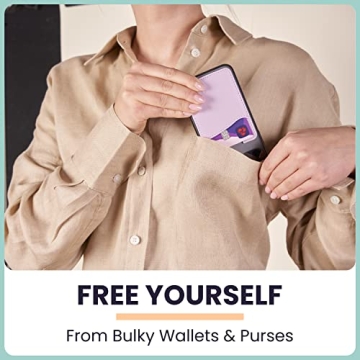 Premium Leather Phone Card Holder for Smartphones