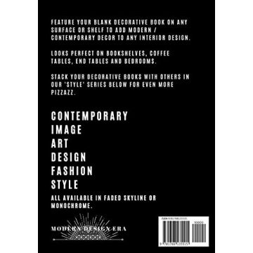 Modern Decorative Book for Home Styling & Gifts