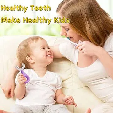 YOTEE U-Shaped Toothbrush for Kids - Fun & Effective