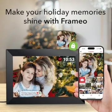 Frameo 10.1" WiFi Digital Picture Frame - HD Display