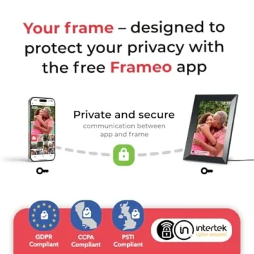 Frameo 10.1" WiFi Digital Picture Frame - HD Display