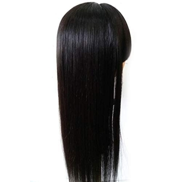 9A Brazilian Lace Front Wig Glueless With Bang 16inch
