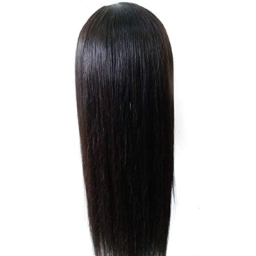 9A Brazilian Lace Front Wig Glueless With Bang 16inch