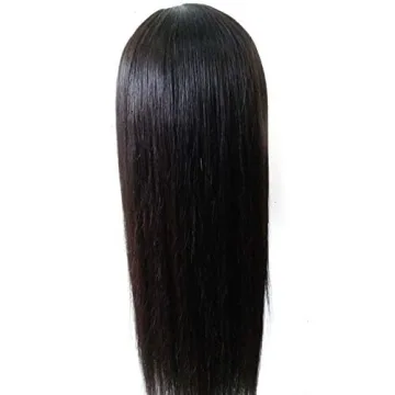 9A Brazilian Lace Front Wig Glueless With Bang 16inch