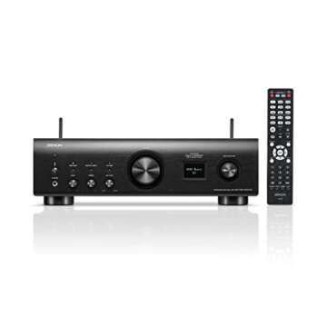 Denon PMA-900HNE Integrated Stereo Amplifier (85W x 2), Advanced High Current Circuit, Built-in HEOS, Bluetooth & AirPlay 2, Amazon Alexa, MC & MM Phono Equalizer, Hi-Res Certified