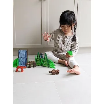 MAGNA-TILES Forest Animals 25-Piece Magnetic Construction Set