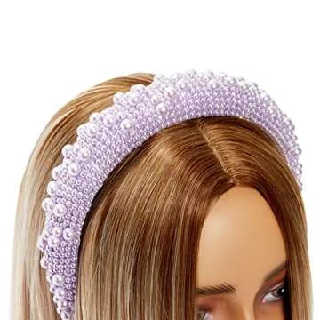 Glamlily Stylish Crystal Headbands Set for Women & Girls
