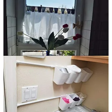 KXLIFE Tension Rods Set for Easy Window and Closet Organization