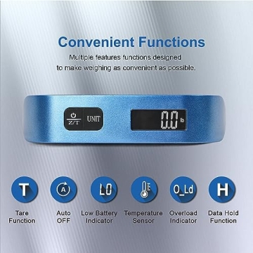 Travel Inspira Luggage Scale, Accurate and Portable