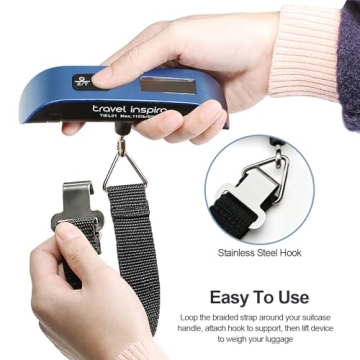 Travel Inspira Luggage Scale, Accurate and Portable