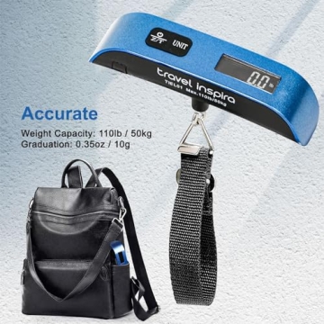 Travel Inspira Luggage Scale, Accurate and Portable