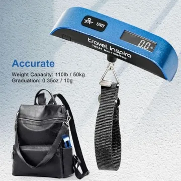 Travel Inspira Luggage Scale, Accurate and Portable
