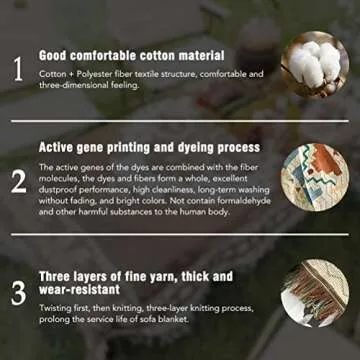 tiowik Tiger Leopard Cheetah Wildlife Animal Throw Woven Blanket with Tassel for Home Decoration Chair Couch Sofa Bed Beach Travel Picnic Cloth Tapestry Shawl Cozy Cotton (Red 63×51 Inches)