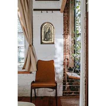 Charming 12*8 Inch Bunny Decor for Vintage Home Style