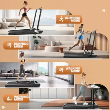ANCHEER Treadmills: Compact  foldable with LED Screen