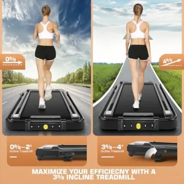 ANCHEER Treadmills: Compact  foldable with LED Screen