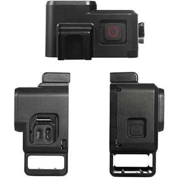 Artman Protective Vlogging Housing Case Suitable for Hero 7/6/5 Black, Hero 2018 Action Camera (with Cold Shoe Adapter)