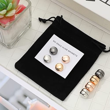 Versatile Magnetic Hijab Pins for Women - Chic & Strong