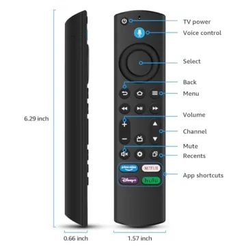 Gotellx Replacement Remote for Fire TV Devices