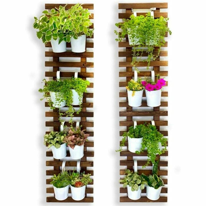 ShopLaLa Wall Planters - 2 Pack for Vertical Gardens