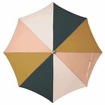 YYC Windproof Beach Umbrella - UV Protection & Tilt Function