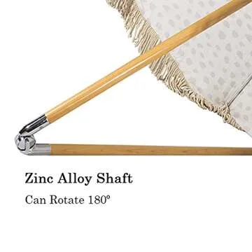 YYC Windproof Beach Umbrella - UV Protection & Tilt Function