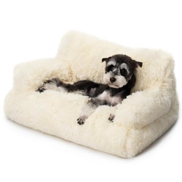 Mewoo Pet Bed for Cats & Small Dogs - Washable Soft Couch Sofa Bed