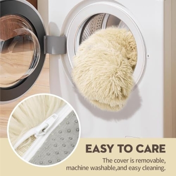 Mewoo Washable Pet Bed for Cats & Small Dogs