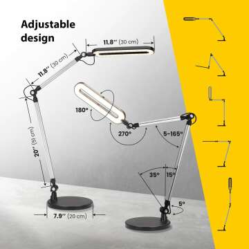 OTUS LED Desk Lamp with Adjustable Brightness