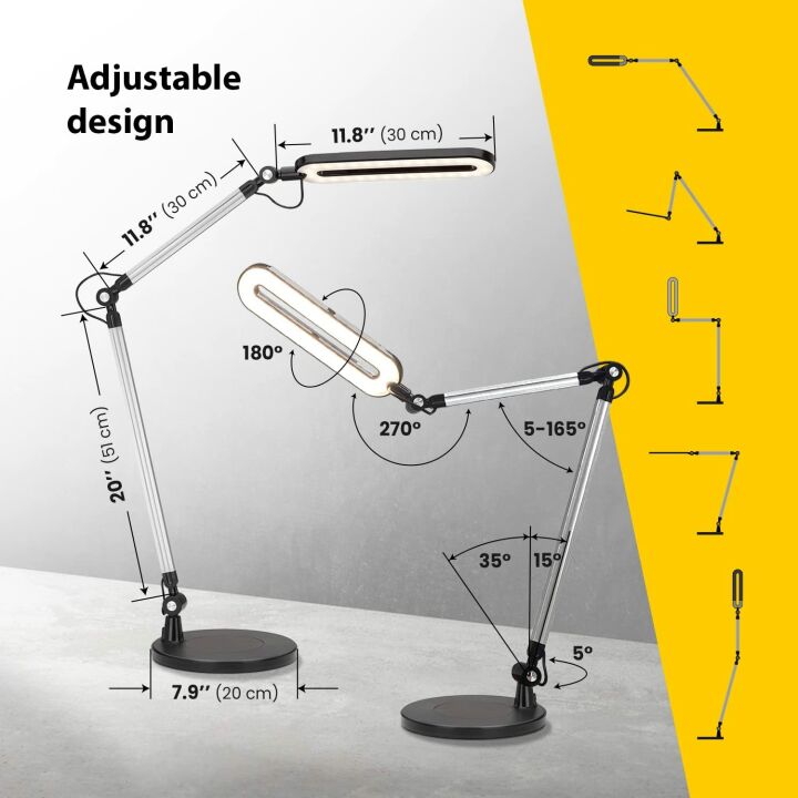 OTUS LED Desk Lamp with Adjustable Brightness
