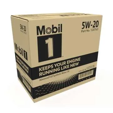 Mobil 1 Advanced Full Synthetic Motor Oil 5W-20, 5 Quart