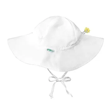 green sprouts Baby Girl's Sun Protection Hat - UPF 50+
