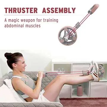 Holleyweb 14-in-1 Ab Roller Wheel for Home Gym