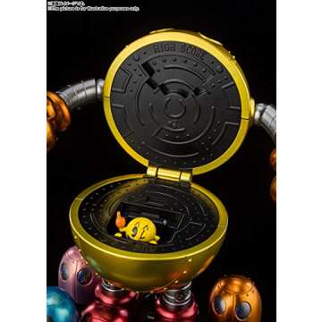 TAMASHII NATIONS - Pac-Man, Bandai Spirits Chogokin Die-Cast Metal Collectible
