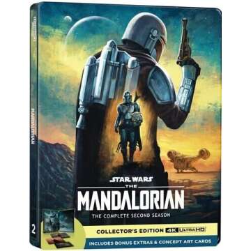 The Mandalorian: The Complete Second Season [4K UHD] - Epic Sci-Fi Adventure Awaits!