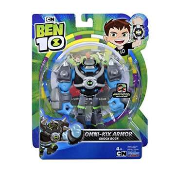 Ben 10 Armored Shock Rock Action Figure