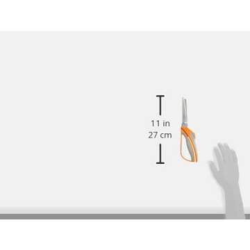 Fiskars Easy Action Pinking Shears, 10.5 Inch (191000-1001)