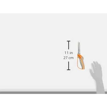 Fiskars Easy Action Pinking Shears, 10.5 Inch (191000-1001)