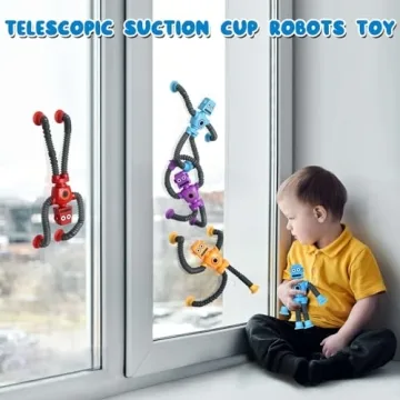 Pop Tubes Robot Fidget Toys for Creative Sensory Fun
