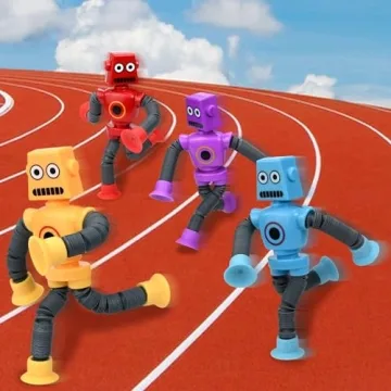 Pop Tubes Robot Fidget Toys for Creative Sensory Fun