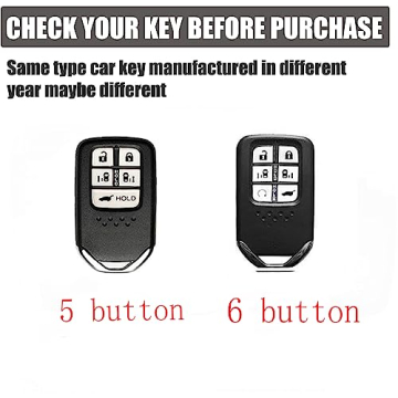 TECART Stylish Key Fob Cover for Honda Odyssey & Elysion