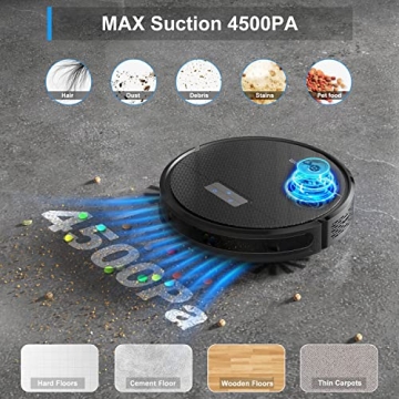Tikom G8000 Pro Robot Vacuum Mop Combo 4500Pa Suction