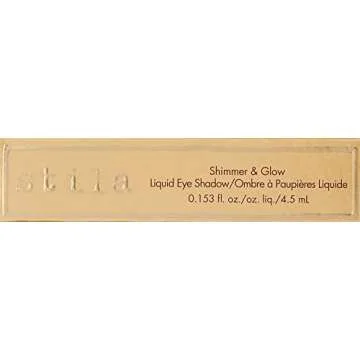 Stila Shimmer and Glow Liquid Eye Shadow - Long-Lasting, Shimmery Beauty
