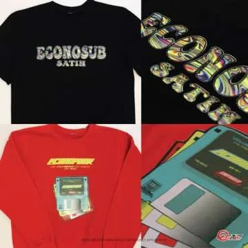 EconoSub Heat Transfer Vinyl for DIY Projects - Durable & Vibrant
