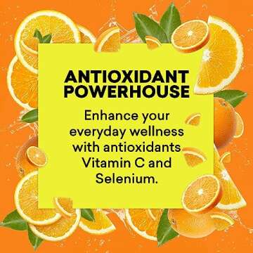 EBOOST Energy Drink & Electrolyte Powder, 20 Packets - Super Powder Orange with No Added Sugar - Essential Blend of Vitamins, Nootropics & Natural Caffeine and Hydration - Pre & Post Workout