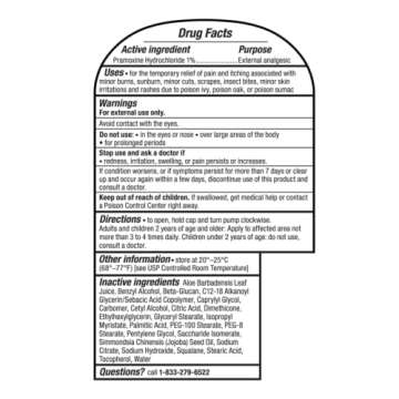 Sarna Sensitive Steroid-Free Anti-Itch Lotion for Dry Irritated Skin, Fragrance free - 7.5 Fl Oz