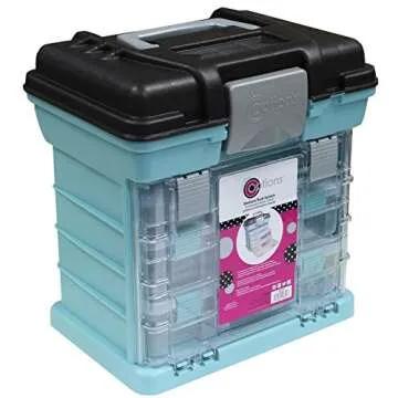 Creative Options Grab N' Go Craft Organizer in Soft Blue